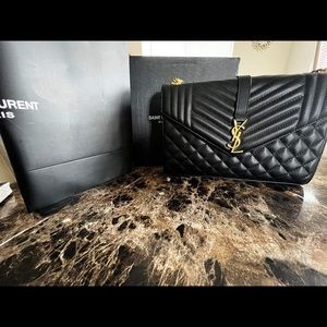 Ysl monogram black bag